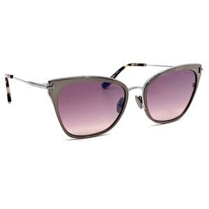 TOM FORD Faryn Sunglasses TF843 12U Titanium Authentic NEW!!!